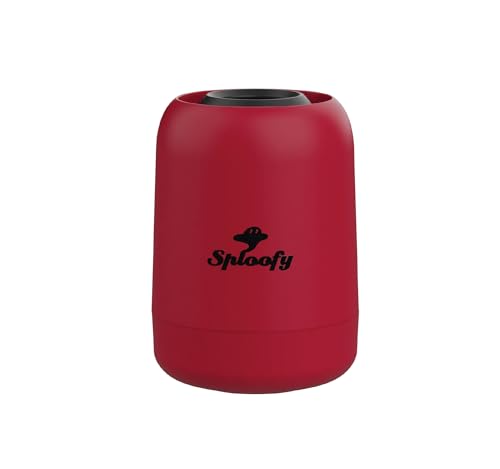 Sploofy PRO II - Personal Smoke Air filter - With Replaceable Cartridge - Trap Smoke and Odor - up to 500 uses (Red Pro)