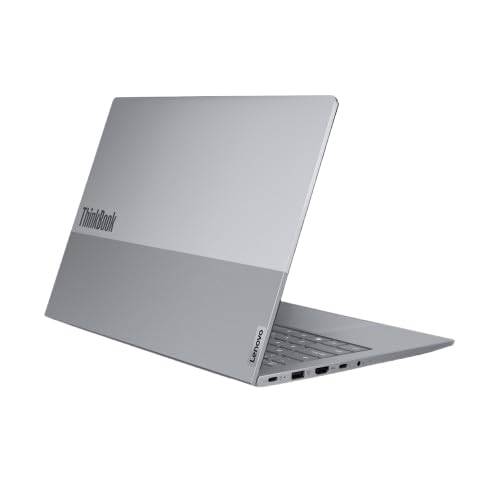 Image of Lenovo ThinkBook 14, Intel Core 5 210H, 16GB RAM, 512GB SSD, WUXGA IPS 14 inch (35.56cm), Windows 11 Home, Office 2024, Arctic Grey, 1.36Kg, 21UYA04VIG, Fingerprint, Backlit, 400 Nits, 1Y Warranty, Laptop