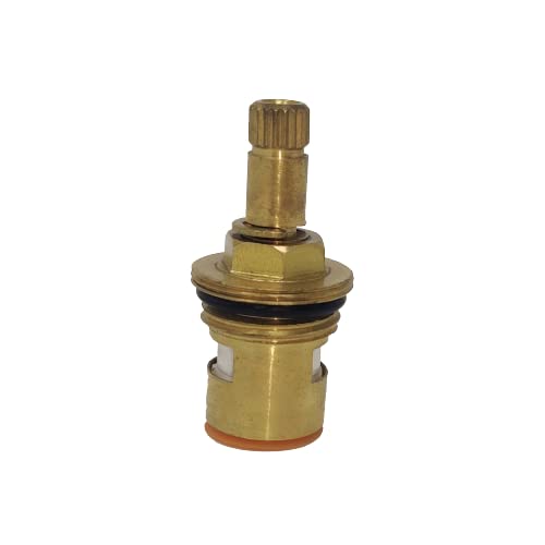 KAS Brass Ceramic Disc 1/2-inch Cartridge Quarter Turn Faucet Valve for Hot and Cold Bathroom Kitchen Tap (B0B93L7TSN) Amazon Price History, Amazon Price Tracker