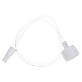 MALUGOGO Schlauchersatz und Erhöhter Stabilität mit Nahtloser Vakuumdichtung aus Weißem Kunststoff für Vakuumierer für Lebensmittelaufbewahrung