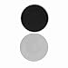 Agatige 2PCS Core Sliding Discs, 7.0 in Dual Sided Exercise Sliders Sport Workout Turf for Carpet Hardwood Floor (Grey)