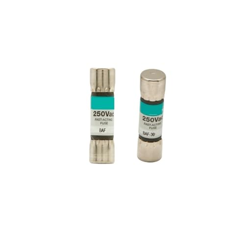 Petit fusible BAF 250 V pour protection électrique domestique 10x38mm