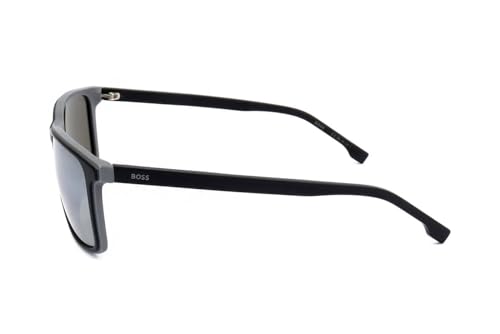 Hugo Boss BOSS 1556/O/S MATTE BLACK GREY Size 57 Sunglasses Man3