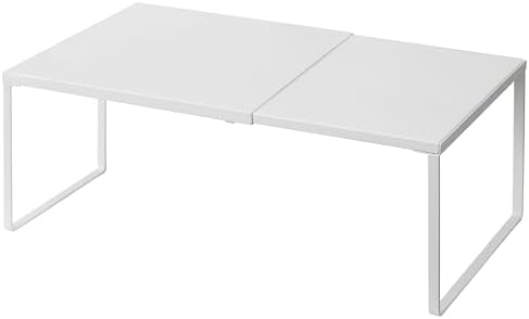 Nxconsu Cabinet Shelf Expandable Organizer Riser Rack for Kitchen...