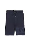 Vestibilità: regular Aeronautica Militare Bermuda in Felpa, BE134F da Uomo, Pantaloncini, Shorts (S, Blu Scuro)