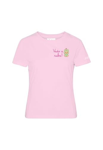 T-shirt à manches courtes Saint Barth Mc2 brodé pour femme active