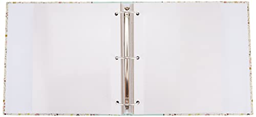 Álbum de fotos Pioneer TR-100/BK magnético com 3 anéis, 100 páginas, preto, Bold Flower Explosion, 1