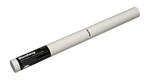 Bienfang Sketching & Tracing Paper Roll White 24 Inches x 20 Yards - for Drawing Trace Sketch Sewing Pattern