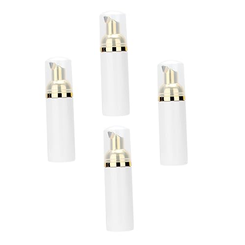 PATKAW 4 Piezas botella de espuma blanca dispensador de botellas botella de bomba de espumas botellas recargables botellas faciales contenedor facial dispensador de espumas la mascota