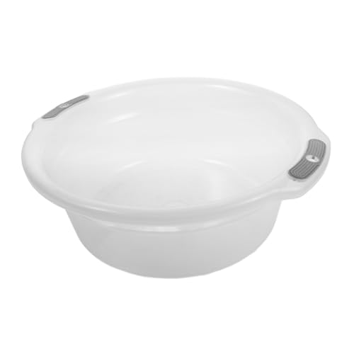 Homoyoyo Bassine à Bain De Pieds Transparente Avec Poignées, Grand Format Extra Large, Bac En Plastique Multifonction Pour Lavage Des Mains Et Bains De Pieds à Domicile
