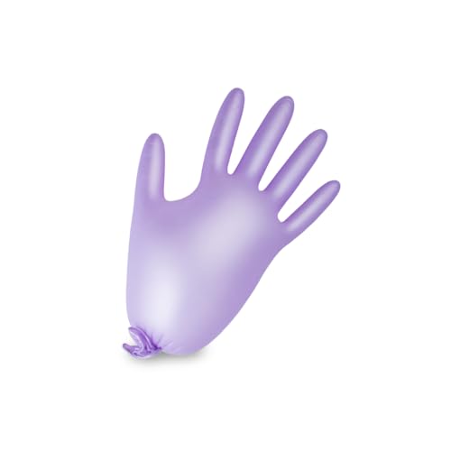 Guantes de nitrilo amarillo 5 Imagen adicional