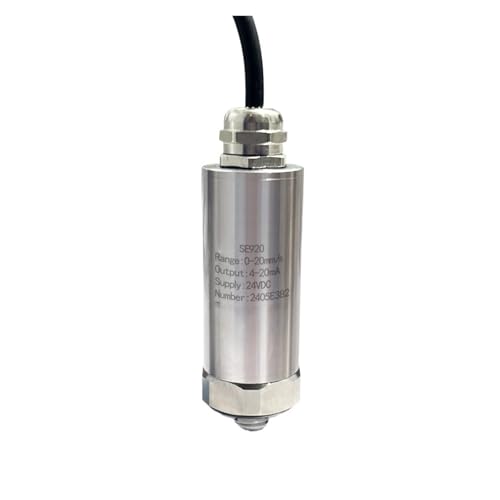 Vibration Sensor, SE920 0-20mm/s Vibration Transmitter 4-20ma Output Industrial Sensor