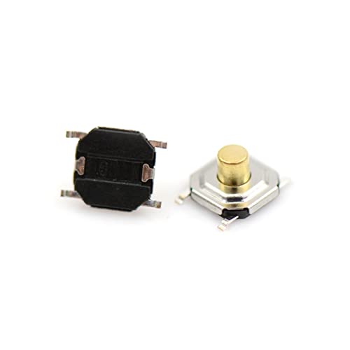 Micro interrupteur tactile 4x4x3mm étanche contre l'oxydation, bouton poussoir 4 broches en cuivre