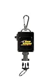 Gear Keeper RT3-0092 Locking Large Flashlight and Camera Retractor Stainless Steel Snap Clip Mount with Q/C-II Split Ring Accessory