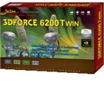 Jaton 3dforce6200twin Nvidia Geforce 6200�f���A��VGAS 256 MB DDR AGP 8 x 10 300�r�f�I�J�[�h
