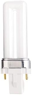 Satco (Pack of 25) S8315, 3000K 9-Watt G23-2 Base T4 Quad 2-Pin Tube for Magnetic Ballasts, Compact Fluorescent Bulb