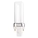 (Pack of 5) Satco S8315, 3000K 9-Watt G23-2 Base T4 Quad 2-Pin Tube for Magnetic Ballasts, Compact Fluorescent Bulb