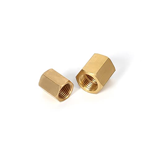 Conector rápido de latón hexagonal con rosca hembra BSP para tuberías de agua y gas 5