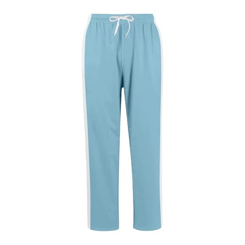 Pantalon décontracté doublé polaire anti-froid et coupe droite confortable
