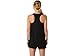 ASICS Women's Silver Tank Running Apparel, L, Performance Black