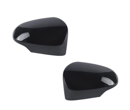 Coque de rétroviseur noir brillant pour Toyota Corolla 14-19
