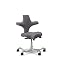 Grey Seat - Silver Frame