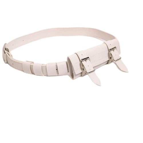 [MAKE CHEERFUL] 刀 ホルダー ベルト (白)