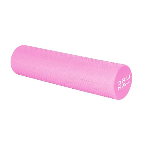 Rodillo de Espuma Redondo para Masajes Musculares y Yoga DRUNA 60 x 15 cm
