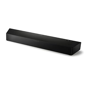 Barra de som Philips B5706 2.1 canais com subwoofer integrado, modo equalizador de estádio e suporte HDMI ARC