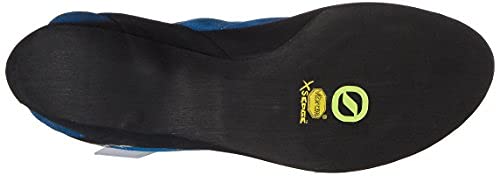 SCARPA Men's Helix Lace Rock Climbing Shoes for Trad and Sport Climbing - Hyper Blue - 7