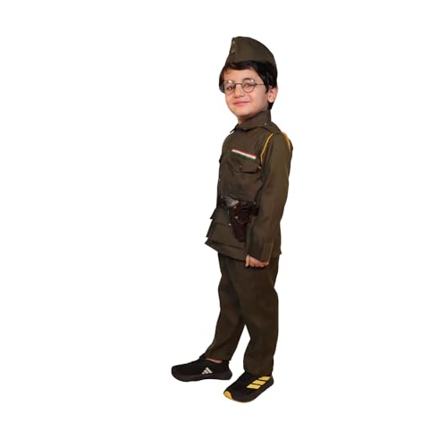 Kaku Fancy Dresses National Heros Freedom Fighters Costumes for Boys & Girls | Independence Day Republic Day Fancy Dress for Schools Plays & Competition | Role Play Politician Costume For Kids