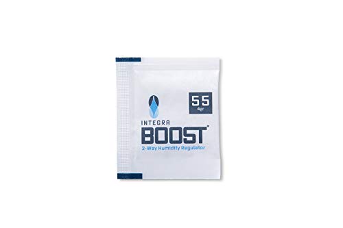 Integra Boost RH 2-Way Humidity Control, 55 Percent, 4 Gram (Pack of 50)