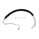 Power Steering High Pressure Line Hose Compatible with 2009-2014 Nissan Maxima V6 3.5L, 2008-2012 Nissan Altima V6 3.5L, Replace# 497209N00A, 3403716, 497209N00B, 49720ZN50A, 49720ZN50B
