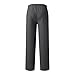 Boys Baggy Sweatpants Straight Wide Leg Open Bottom Sweat Pants Elastic Waist Workout Athletic Joggers Trousers With Pockets Streetwear Fall Fashion 2025 Dark Gray Toddler Girl Sweat Pants 13-14 Years