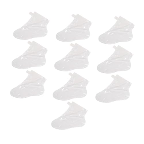 Healeved 50pcs Moisturizing Foot Mask Socks Foot Care Therapy Set Disposable Paraffin Bath Liners