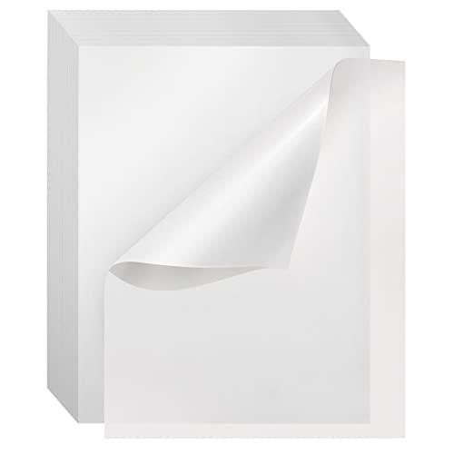 La mejor selección de Papel cebolla comprados en linea. 47 Bright Creations - Hojas de papel de vidrio - Papel de calco para obras de arte, hojas de piel de cebolla de vidrio sin ácidos para manualidades, 8.5 x 11 pulgadas, transparente,...