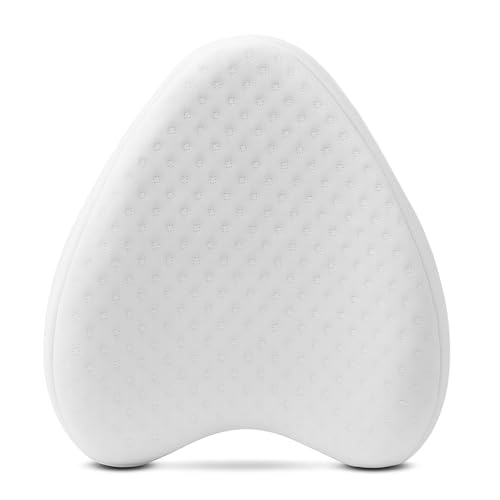 Leg & Knee Foam Support Pillow – Comfort for Back, HIPS, Knees & Joints – Ergonomic Side Sleeper Cushion – Unisex – As Seen on TV