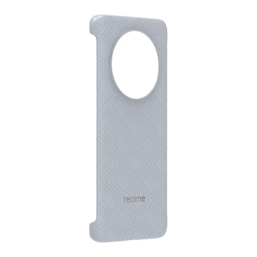 Image of realme 13 Pro Series Glass Edition Back Cover (Grey) | Premium Phone Case 13 Pro & Pro+ 5G | Durable Anti-Scratch Textured Design | Shockproof, Lightweight