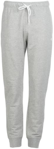 Champion Legacy Champion Basics - PRO Jersey Rib Cuff Pantaloni da Tuta, Grigio Melange, 5-6 Anni Bambini e Ragazzi SS23