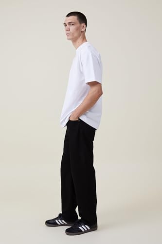 Image of KOTTY Men's Relaxed Fit Mid Rise Solid Straight Fit /Skinny Fit /Comfortable and Strechable Stylish Looking Jeans