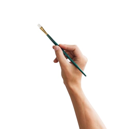 pro art white nylon paintbrush