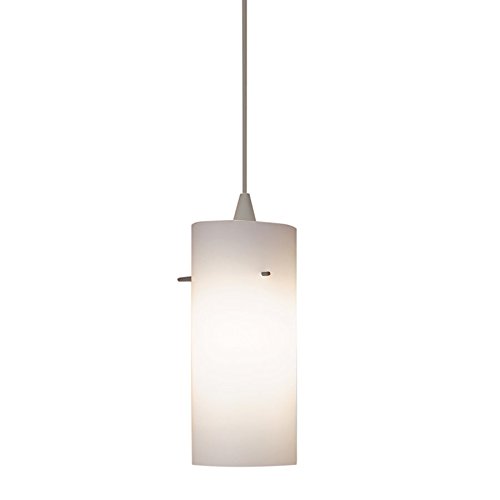 WAC Lighting LTK-F4-454WT/BN Dax Line Voltage Track Pendant, Brushed Nickel