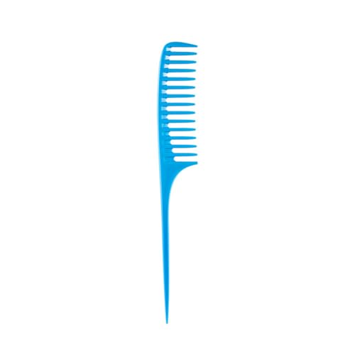 Multifunctional Comb for Hair Styling Highlighting and Updos Wide Tooth Design Pointed Tail Ergonomic Grip Materials Comb
