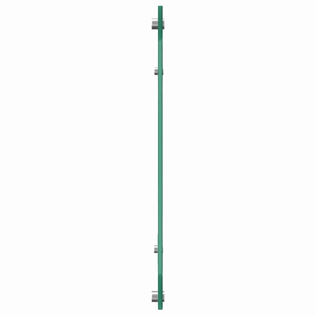 Küchenrückwand gehärtetes Glas transparent 120 x 40 cm 2 pcs modernes Küchenzubehör hitzebeständig platzsparend leicht zu reinigen ergonomisch Küchenutensilien Organizer Haushalt