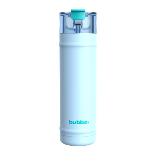 bubba 24 oz Dualsip Insulated Stainless Steel Water Bottle with Straw - Reusable Leakproof Lightweight Dishwasher Safe Lead-Free and BPA-Free Daydreamin