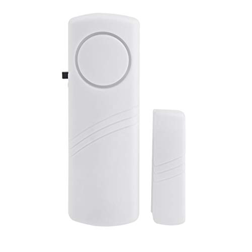 CalmTime Door Window Wireless Burglar Alarm with Magnetic Sensor Home Safety Wireless Longer System Security Device White Wholesale