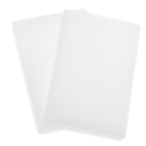 jojofuny Wool Felt Craft Foam Pad 2 Pack Nonslip Dense Foam Block for Needle Felting