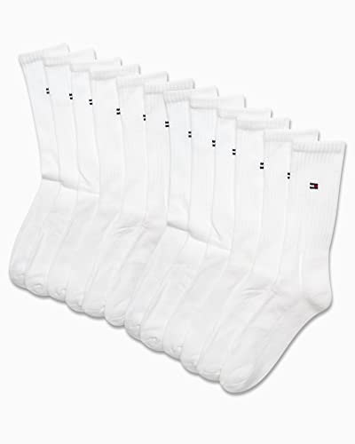 Tommy Hilfiger Men's Crew Socks - 12 Pack Performance Cushion Comfort Crew Socks - Breathable Athletic Socks for Men3