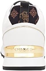 GUESS Women's KADLIN Sneaker, White 140, 5 | Image 7