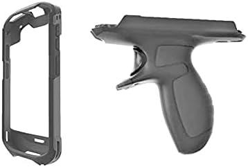 Trigger Handle and Protective Boot/Case Compatible with Zebra TC51, TC52, TC56, TC57 Android Scanners | TRG-TC51-SNP1-03 | SG-TC5X-EXONHS-01 (Renewed)